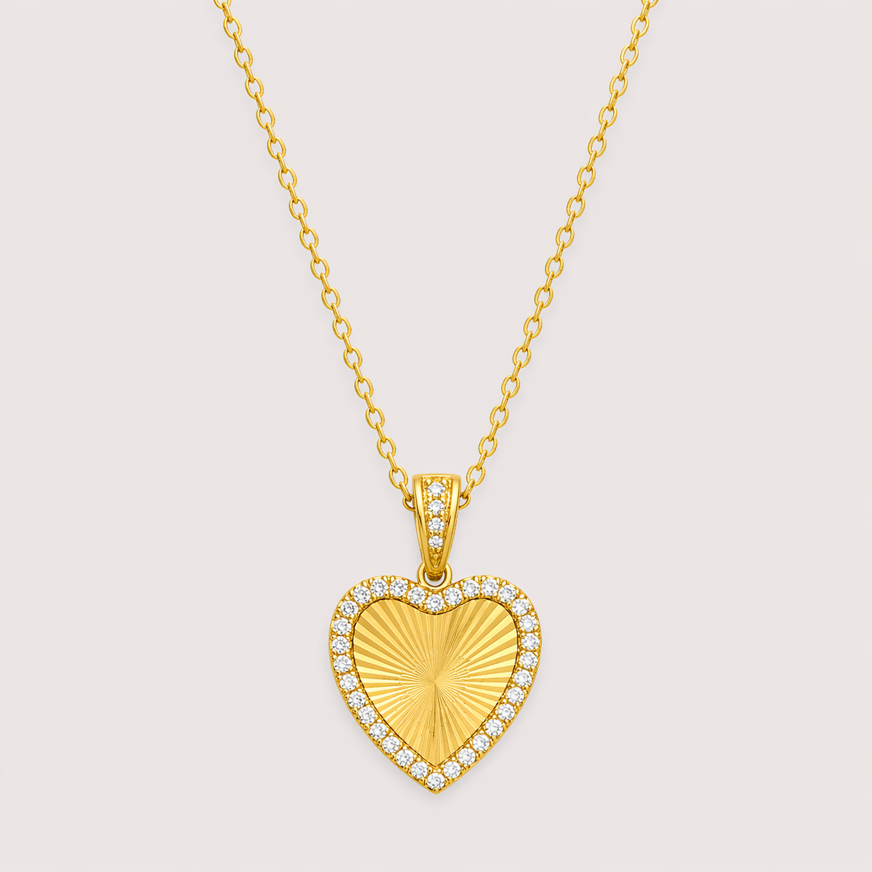 Luxoryn Auréa Cœur Pendant Necklace