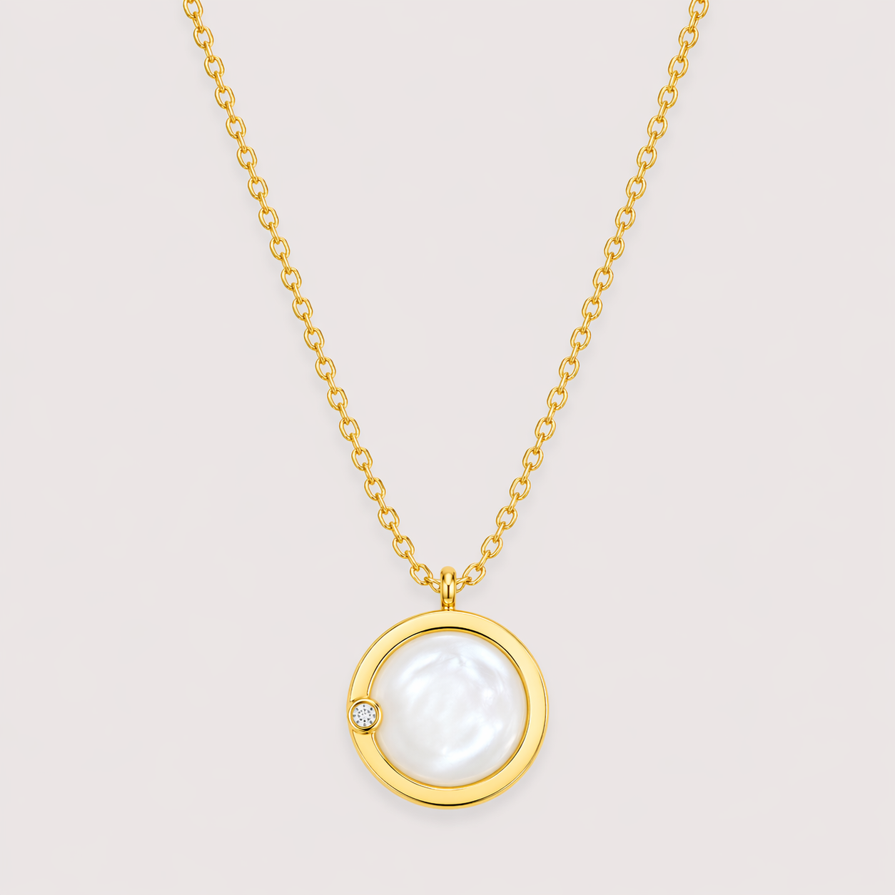 Luxoryn Auréa Pearl Pendant Necklace
