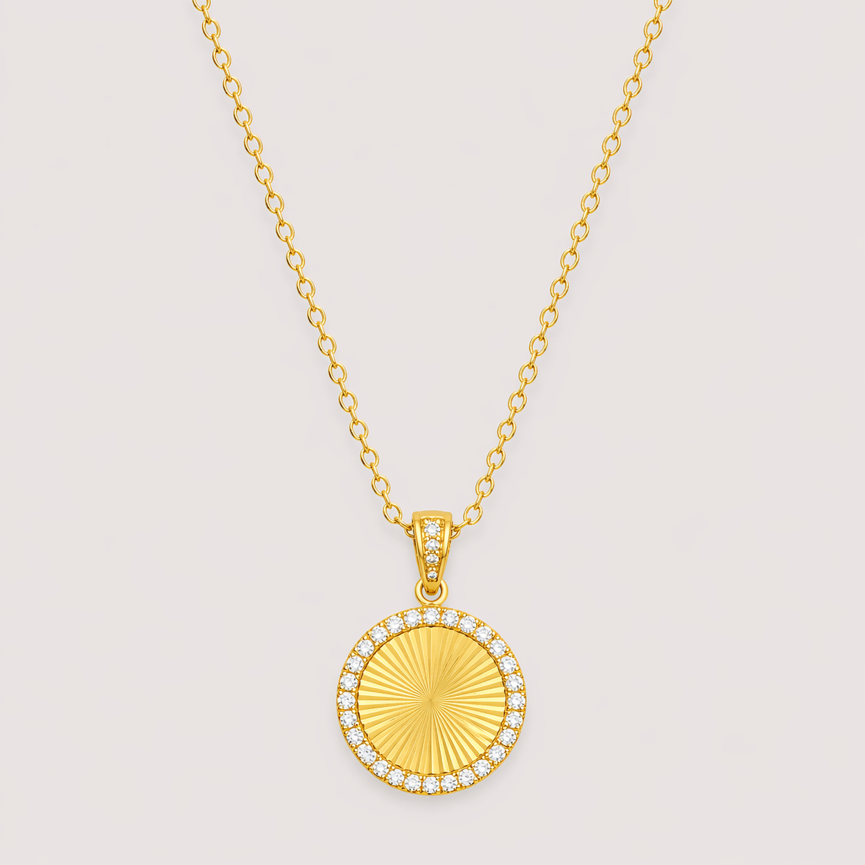 Luxoryn Auréa Soleil Pendant Necklace