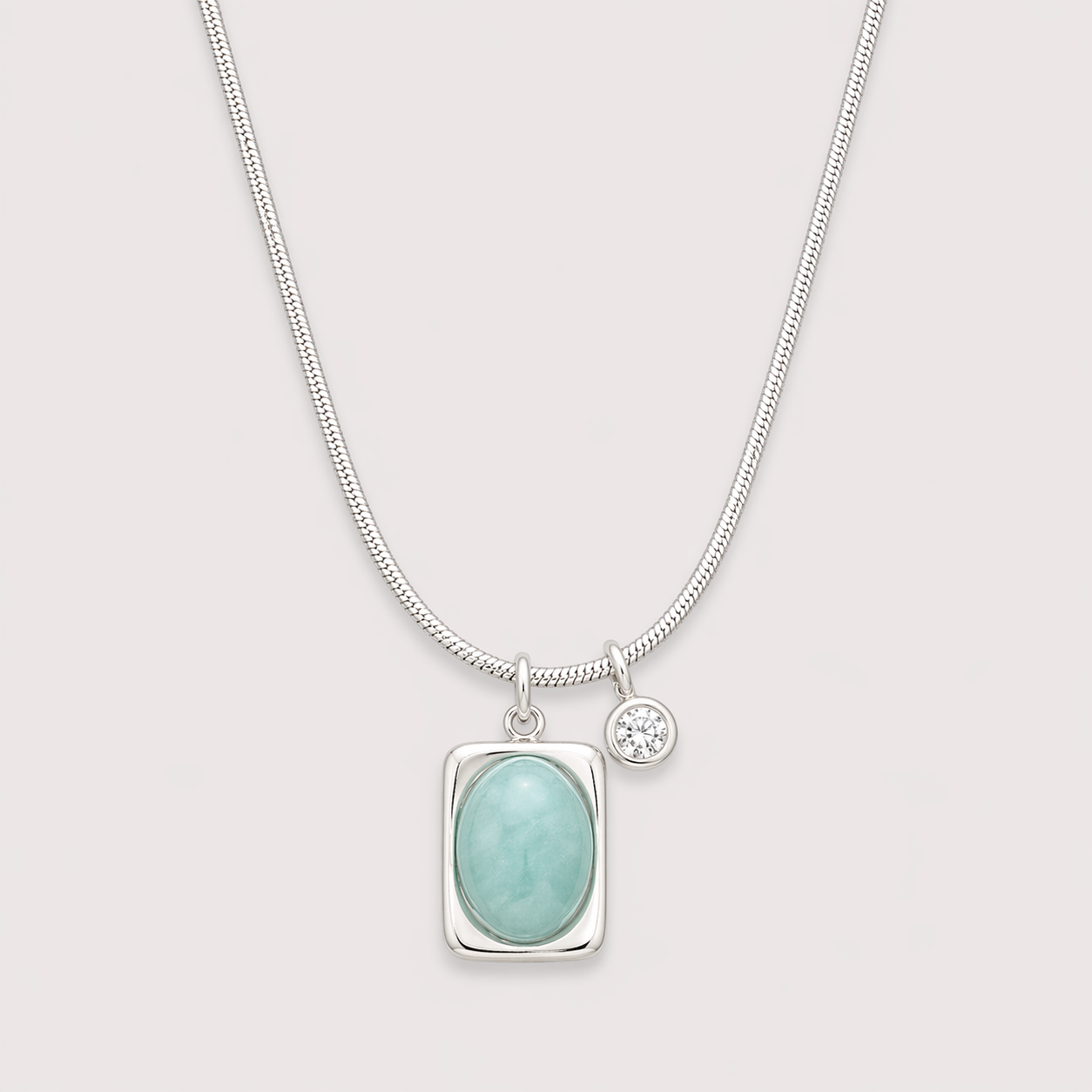 Luxoryn Avelis Duo Pendant Necklace