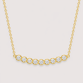Luxoryn Céleste Octavia Bar Necklace