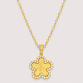 Luxoryn Fleuris Soleil Pendant Necklace